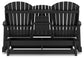 Mecedora Hyland Wave Glider Loveseat