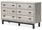 Vessalli Queen Platform Bed with Dresser