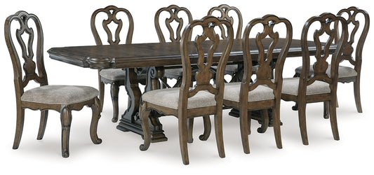 Mesa de comedor y 8 sillas Maylee