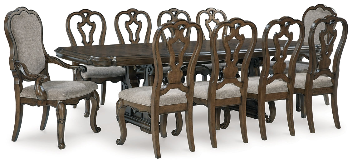 Mesa de comedor Maylee y 10 sillas