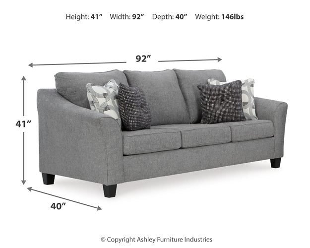 Sofá y loveseat Mathonia