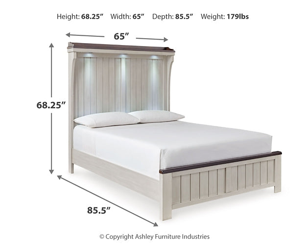 Darborn Queen Panel Bed with Dresser