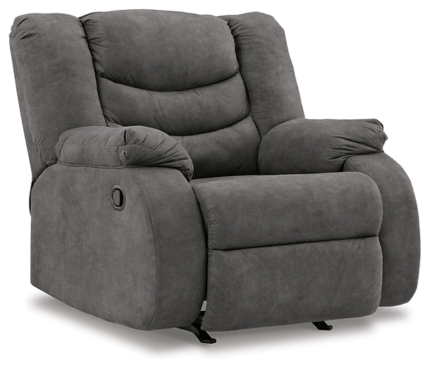 Seccional de 2 piezas con sillón reclinable Partymate