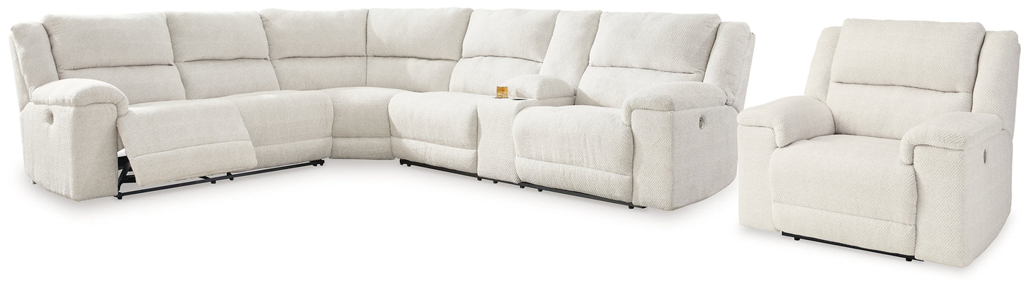 Seccional de 3 piezas con sillón reclinable Keensburg