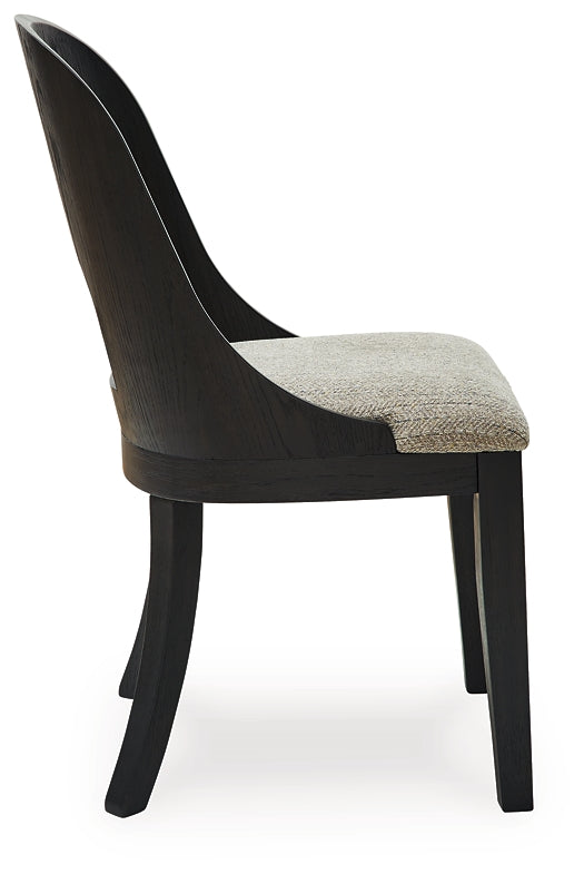 Silla auxiliar UPH de Rowanbeck Dining (2 unidades)