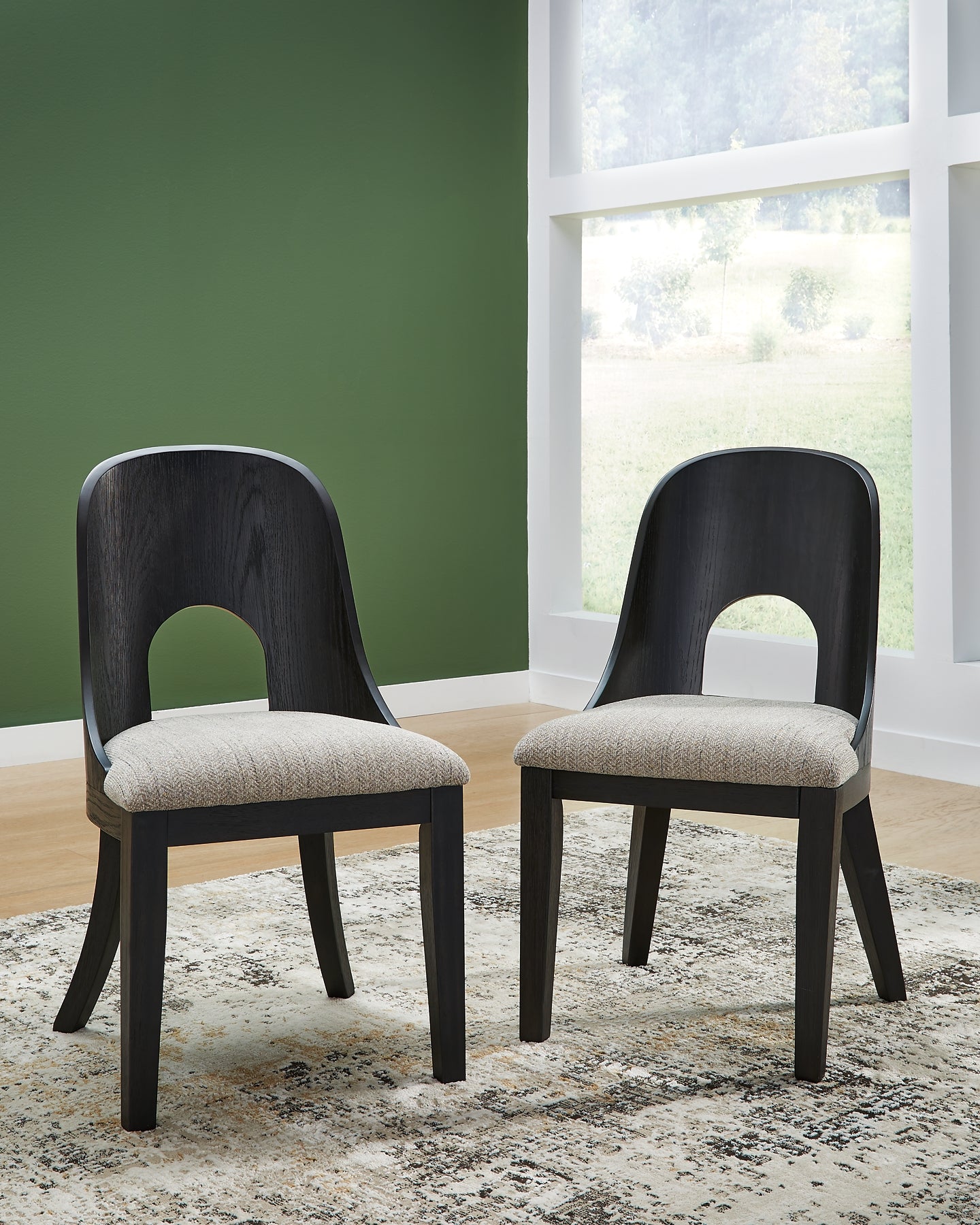 Silla auxiliar UPH de Rowanbeck Dining (2 unidades)