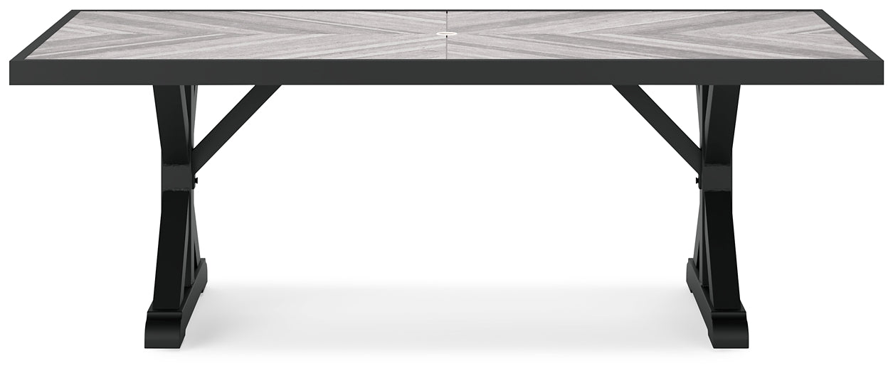 Mesa de comedor RECT Beachcroft con UMB OPT