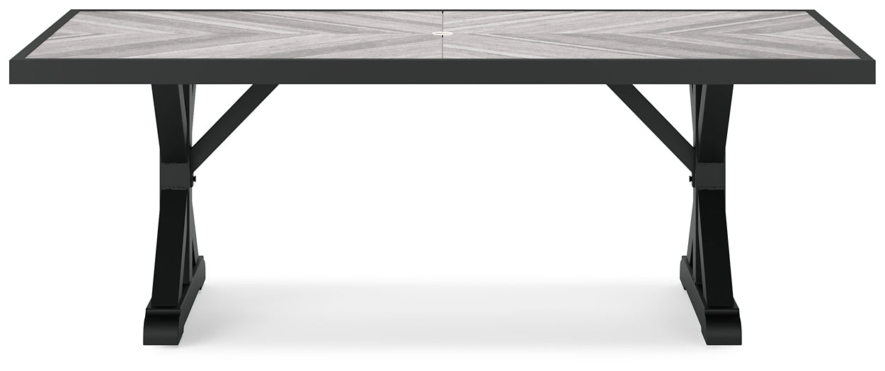 Mesa de comedor RECT Beachcroft con UMB OPT