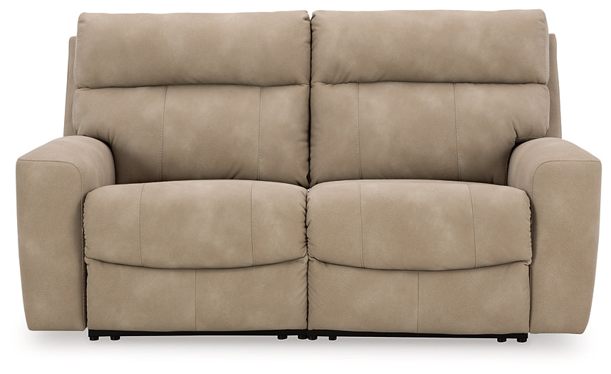 Loveseat seccional reclinable eléctrico de dos piezas DuraPella de última generación