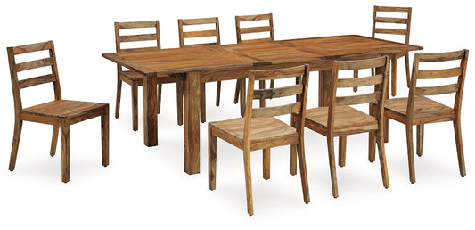 Mesa de comedor y 8 sillas Dressonni