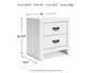 Binterglen Full Panel Bed with Mirrored Dresser, Chest and 2 Nightstands