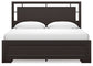 Covetown King Panel Bed with Dresser