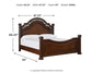 Lavinton Queen Poster Bed with Dresser