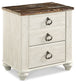 Willowton Queen Panel Bed with Dresser and Nightstand