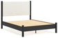 Cadmori  Upholstered Panel Bed