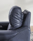 Mercomatic PWR REC Loveseat/ADJ Headrest