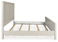 Cama California King con paneles y tocador con espejo de Shaybrock