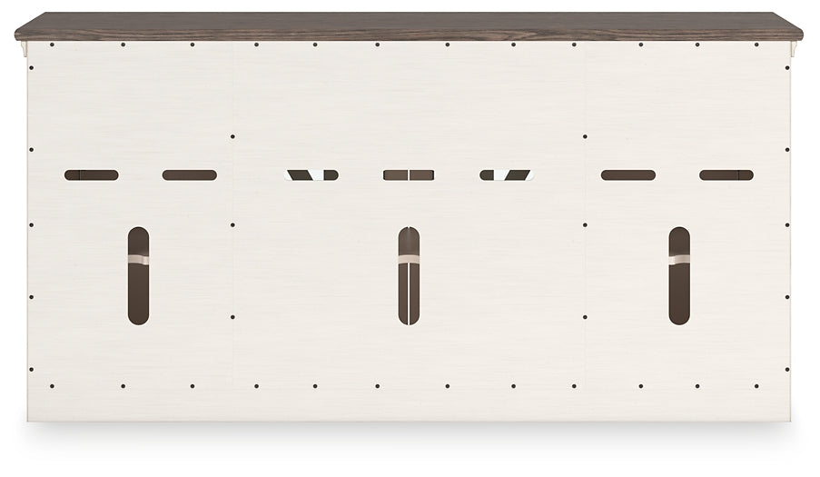 Mueble de TV extragrande de Bolanburg