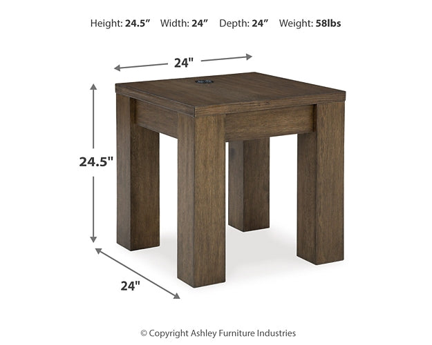 Rosswain Coffee Table with 2 End Tables