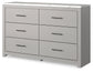 Cottonburg Queen Panel Bed with Dresser and 2 Nightstands