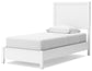 Cama Binterglen Twin Panel con tocador y 2 mesitas de noche