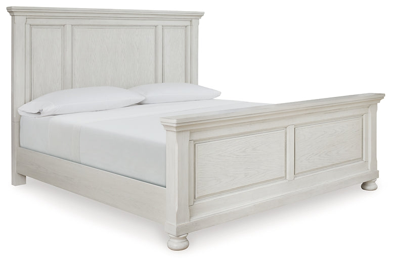 Robbinsdale Queen Panel Bed with Dresser