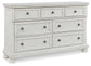 Robbinsdale Queen Panel Bed with Dresser