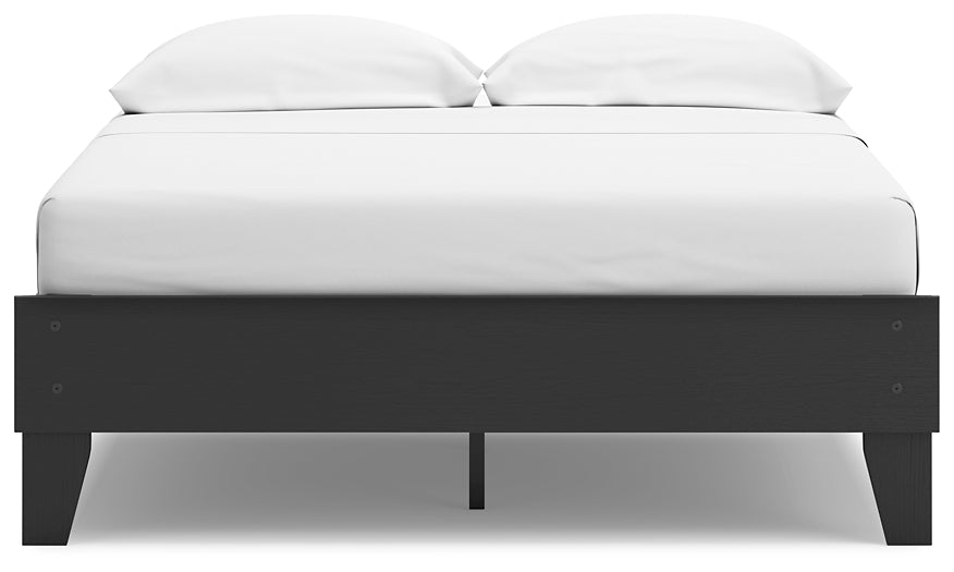 Cama de plataforma completa Socalle con tocador