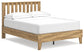 Bermacy Full Platform Panel Bed with 2 Nightstands