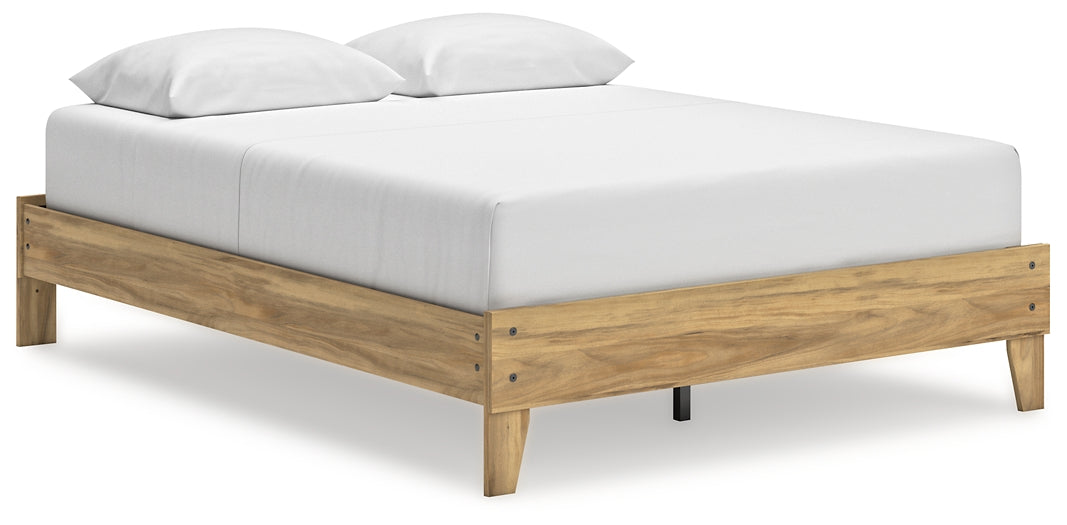 Cama Queen con plataforma, tocador y arcón de Bermacy