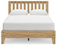 Cama Queen con plataforma y tocador Bermacy