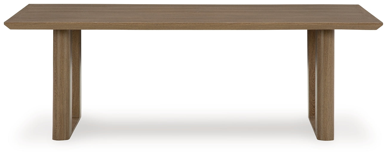 Mesa de comedor Serene Bay RECT con UMB OPT