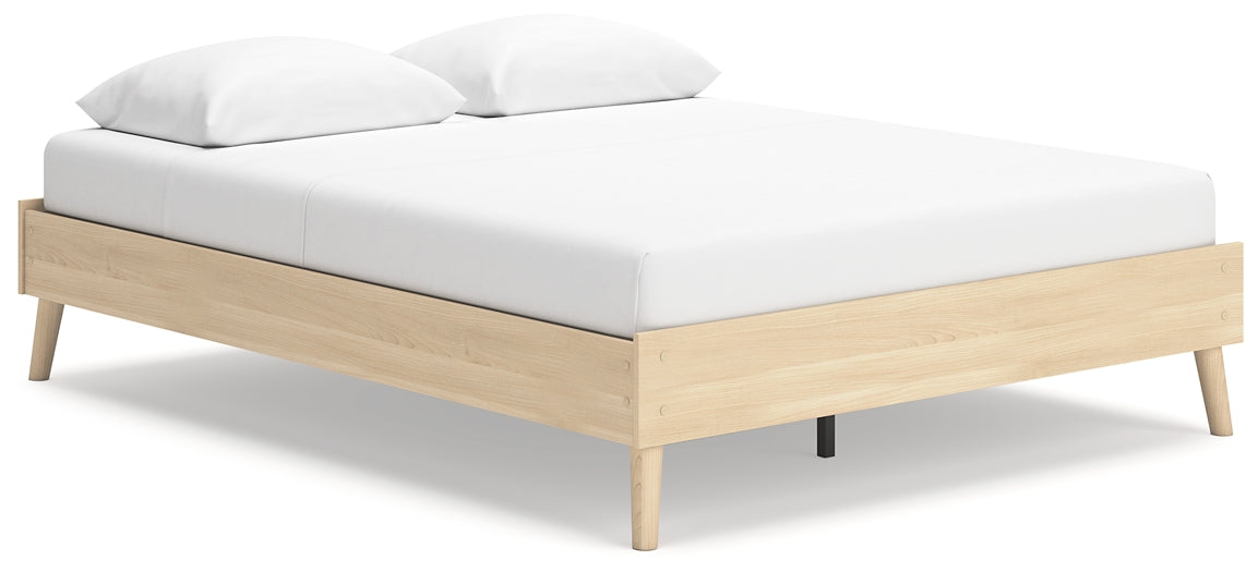 Cama Queen Cabinella con plataforma, tocador y mesita de noche