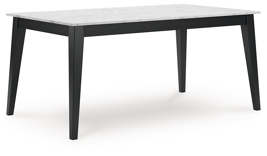 Mesa de comedor rectangular Jettaya