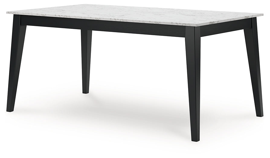 Mesa de comedor rectangular Jettaya