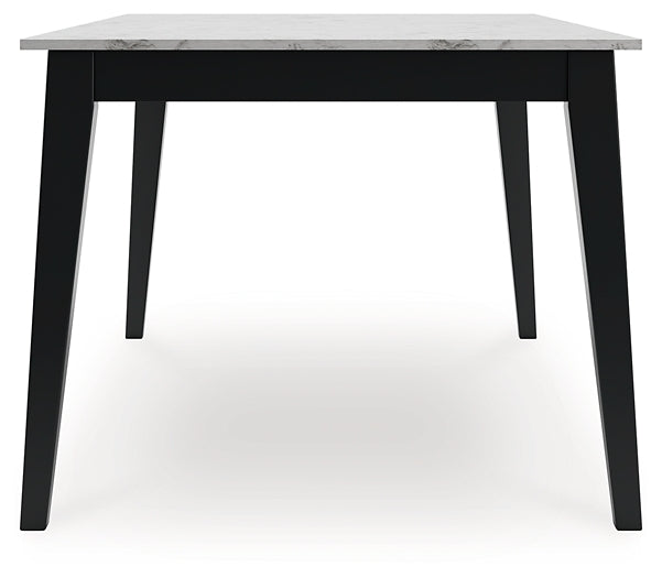 Mesa de comedor rectangular Jettaya