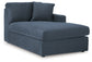 Seccional de 3 piezas con chaise longue Modmax