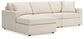 Seccional de 3 piezas con chaise longue Modmax