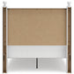 Mollviney Full Panel Headboard with Dresser and 2 Nightstands