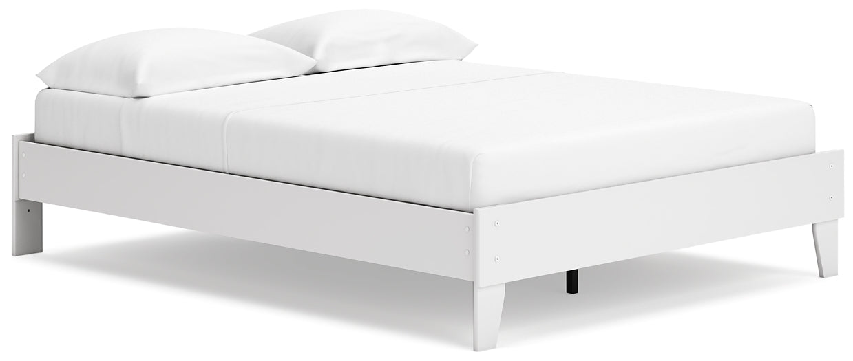 Cama Queen con plataforma Socalle, tocador y arcón