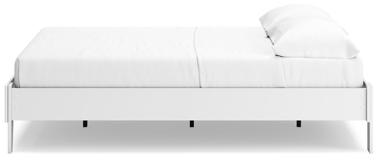 Cama Queen con plataforma Socalle, tocador y arcón