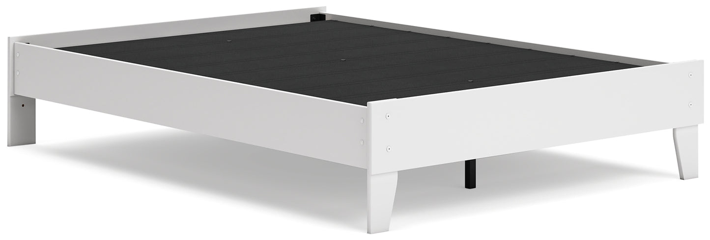 Cama de plataforma completa Socalle con tocador