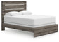 Cama Queen con paneles Graystorm