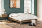 Cama Queen Deanlow con plataforma y tocador