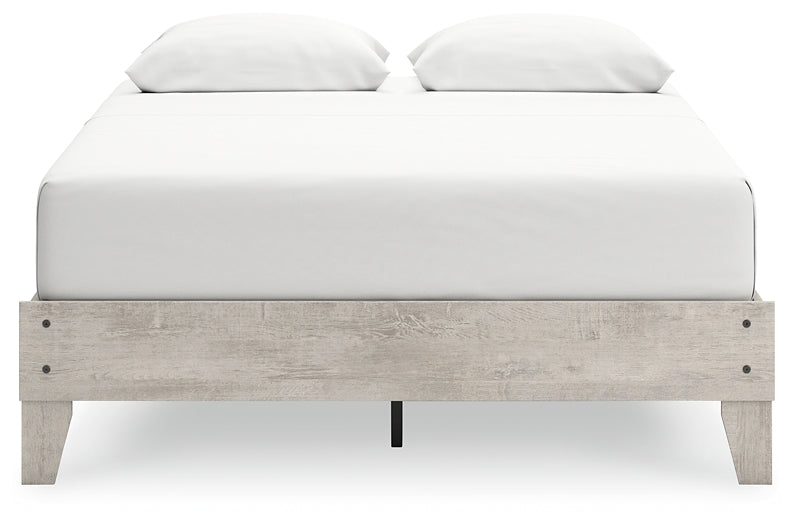 Cama Queen con plataforma y tocador Shawburn