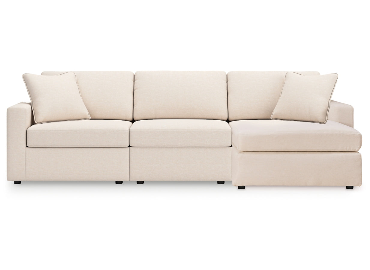 Seccional de 3 piezas con chaise longue Modmax