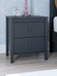 Simmenfort Twin Panel Headboard with Nightstand