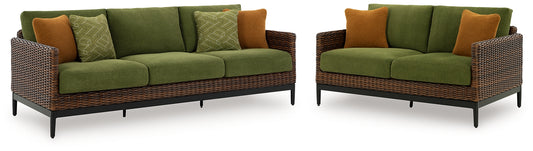 Horizon Hall Outdoor Sofa and Loveseat